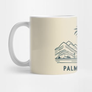 Palm Springs Retro Mug